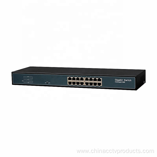 16 Port 10/100/1000M Gigabit OEM Ethernet Network Switch